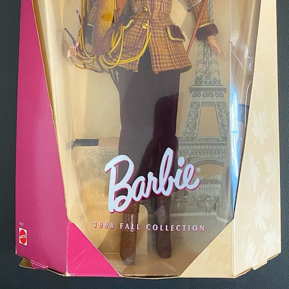 Vintage Barbie Doll Autumn In Paris 1998 Collectors Ed. City Seasons New NIB - Picture 11 of 12